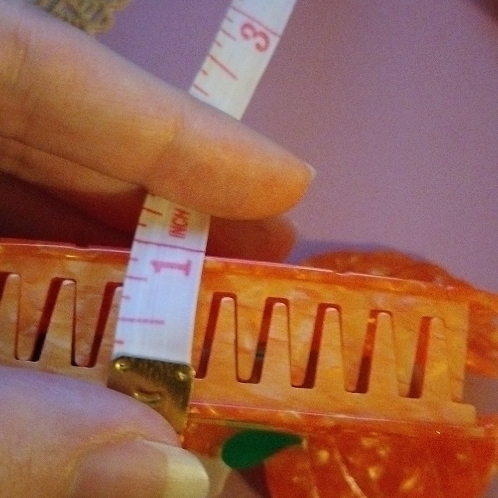 Pumpkin Mouse Claw clip - Picture 11 of 11